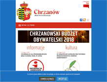 Tablet Screenshot of chrzanow.pl